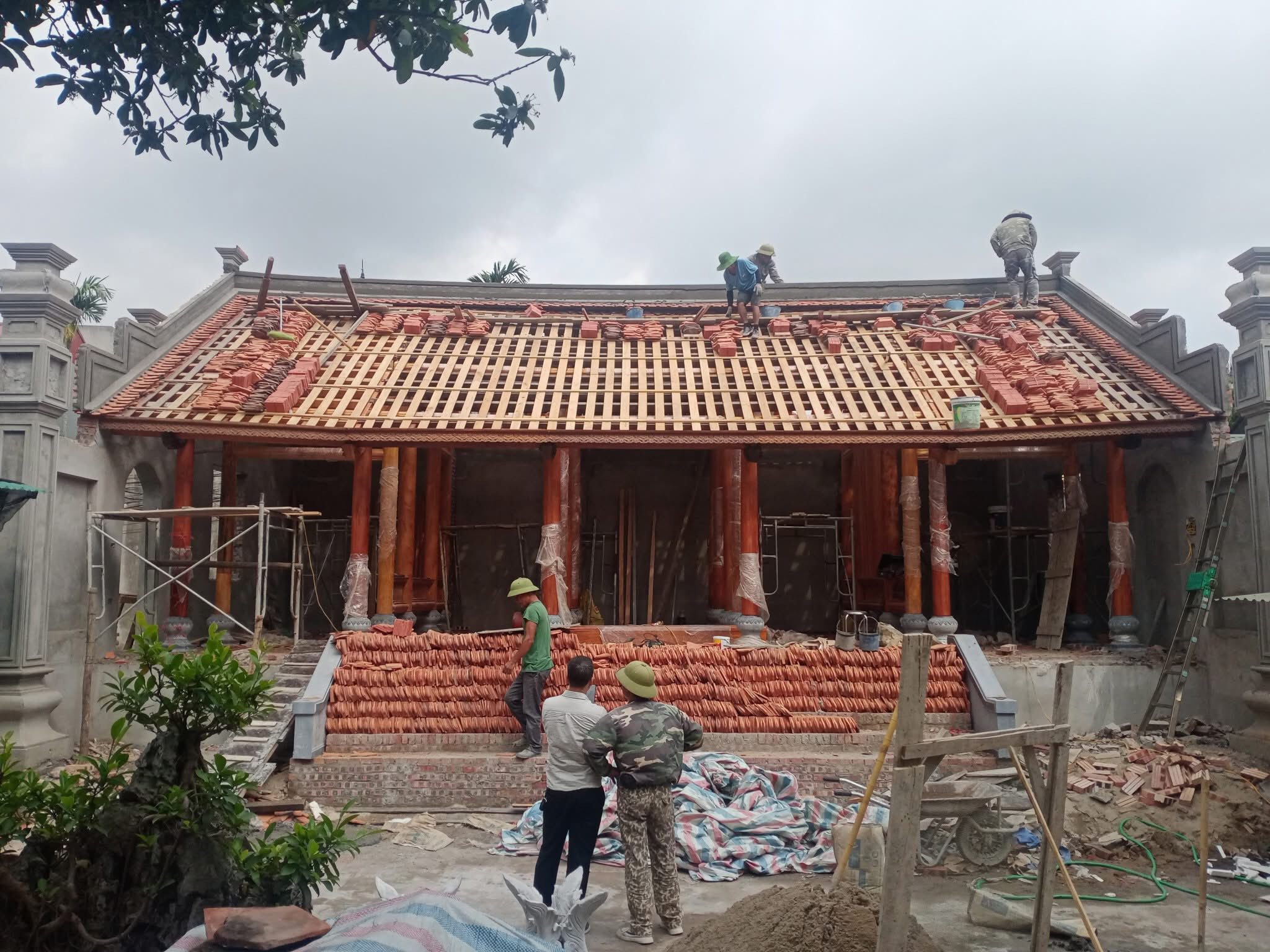Hệ Mái Cánh Diều – Tinh Hoa Kỹ Thuật Trong Kiến Trúc Nhà Gỗ Phong Kiến Bắc Bộ.