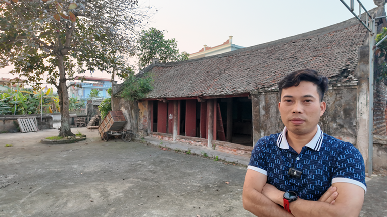 Nhà thờ họ Khổng 150 năm của cụ Hàn Bạch tại Thái Bình