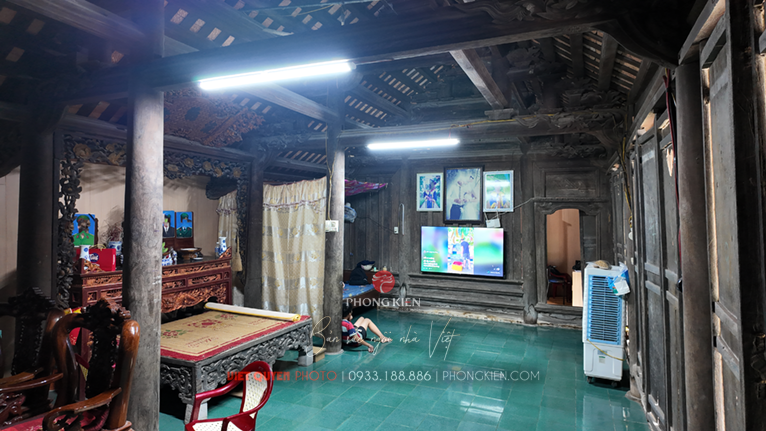 Nhà thờ họ hơn 100 năm sử dụng gỗ lim xanh Thanh Hóa